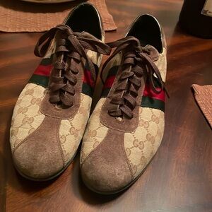 Men’s Gucci athletic shoes.